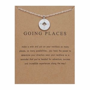 🔥HOT SALE🔥 GOING PLACES  Compass Clavicle Choker